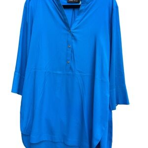 Ivanka Trump Bright Blue Blouse